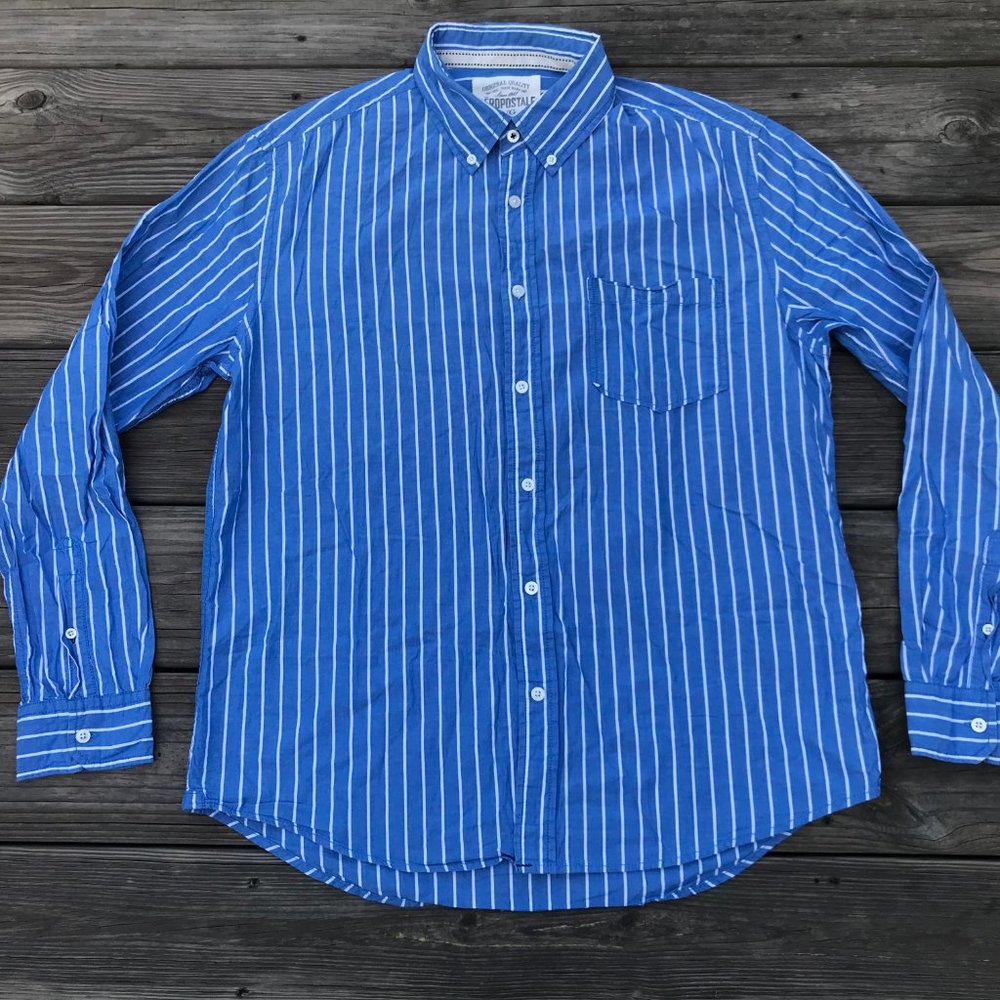 Aeropostale Men Casual Shirt Button Down Collared - Picture 2 of 7